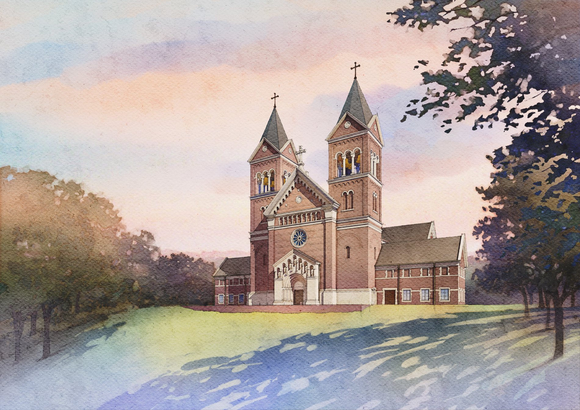 Mother Teresa Catholic Church — exterior rendering